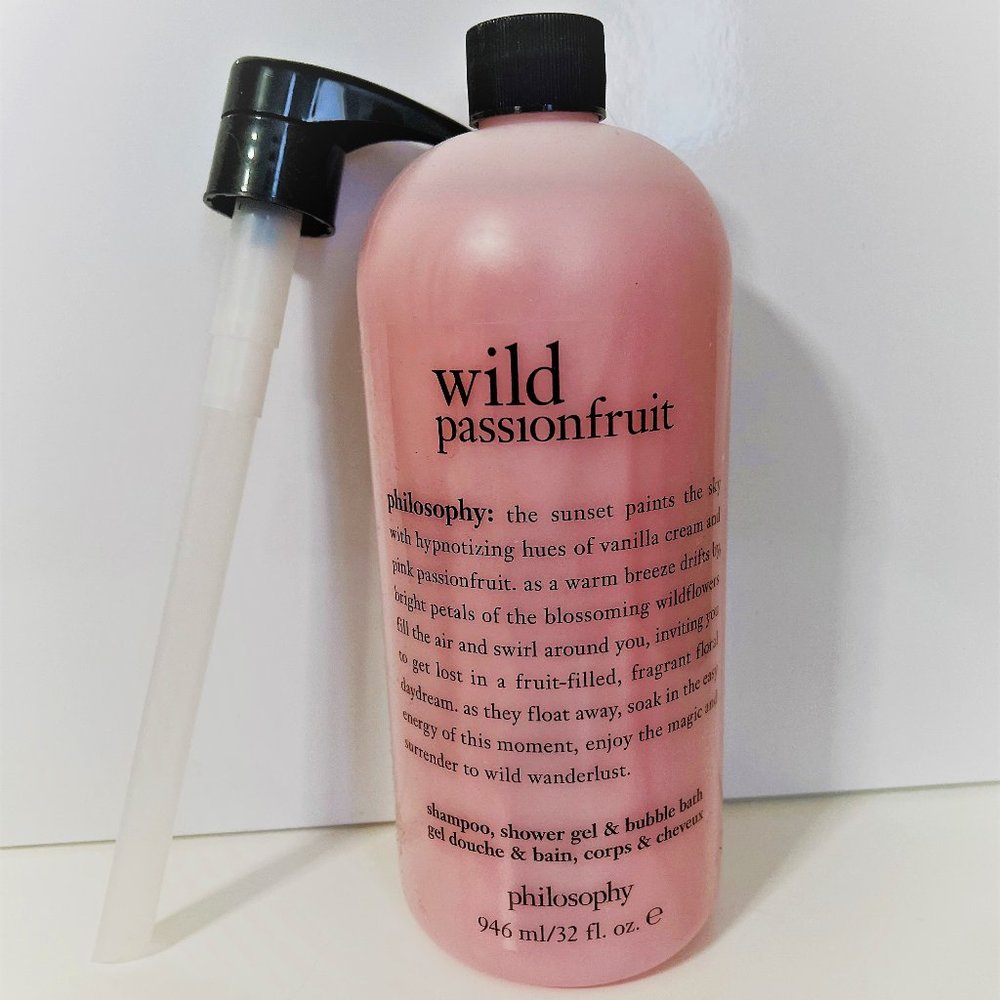Philosophy Super-Size 32oz Wild Passionfruit Shower Gel - BRAND NEW/STILL SEALED